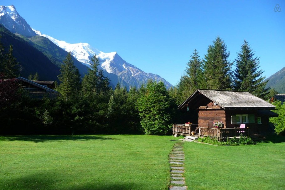 Франция Альпы домики