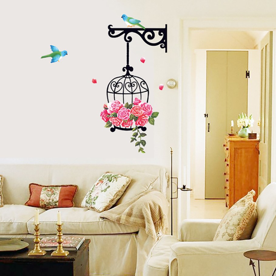 Клетка на стену декор