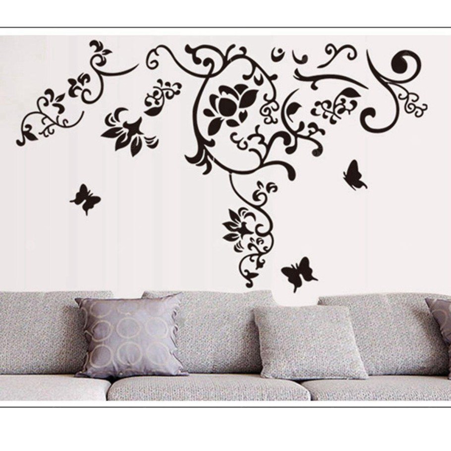 Наклейки на стену узкие