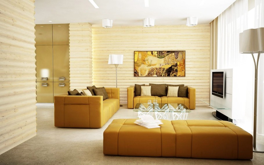 Вагонка в интерьере