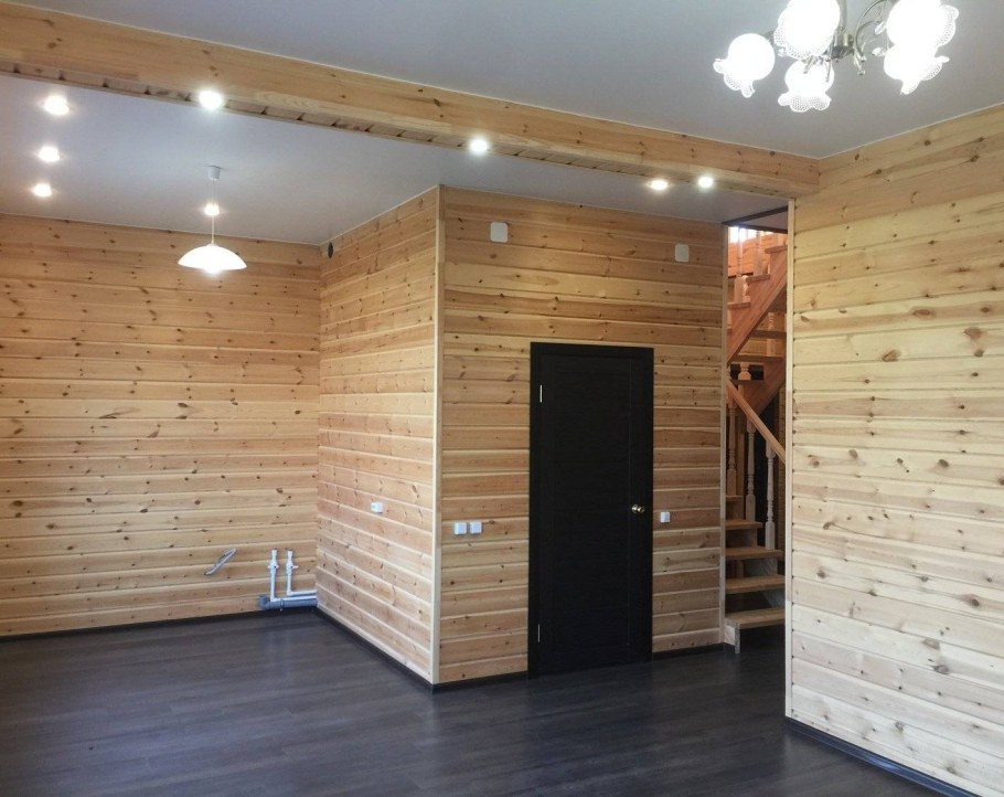 Имитация бруса для внутренней отделки