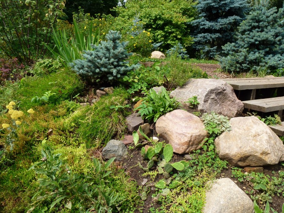 Террасированный рокарий