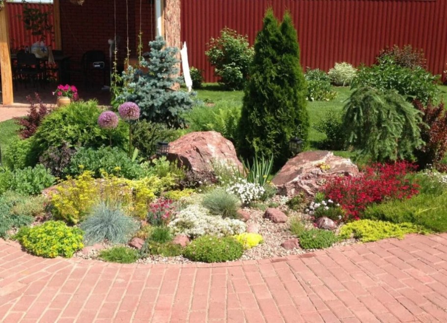 Миксбордер рокарий