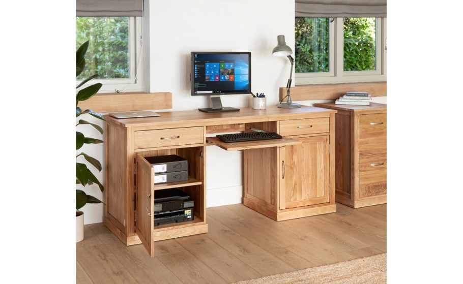 Oak Home Office Desk