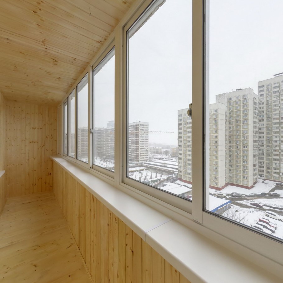 Застекленный балкон