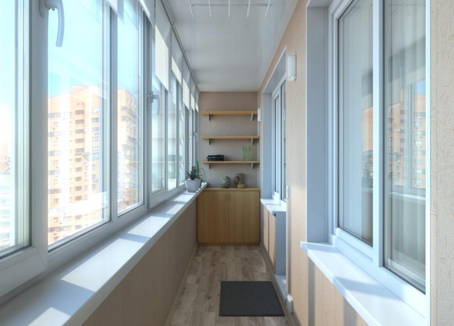 Застеклить лоджию 6 метров