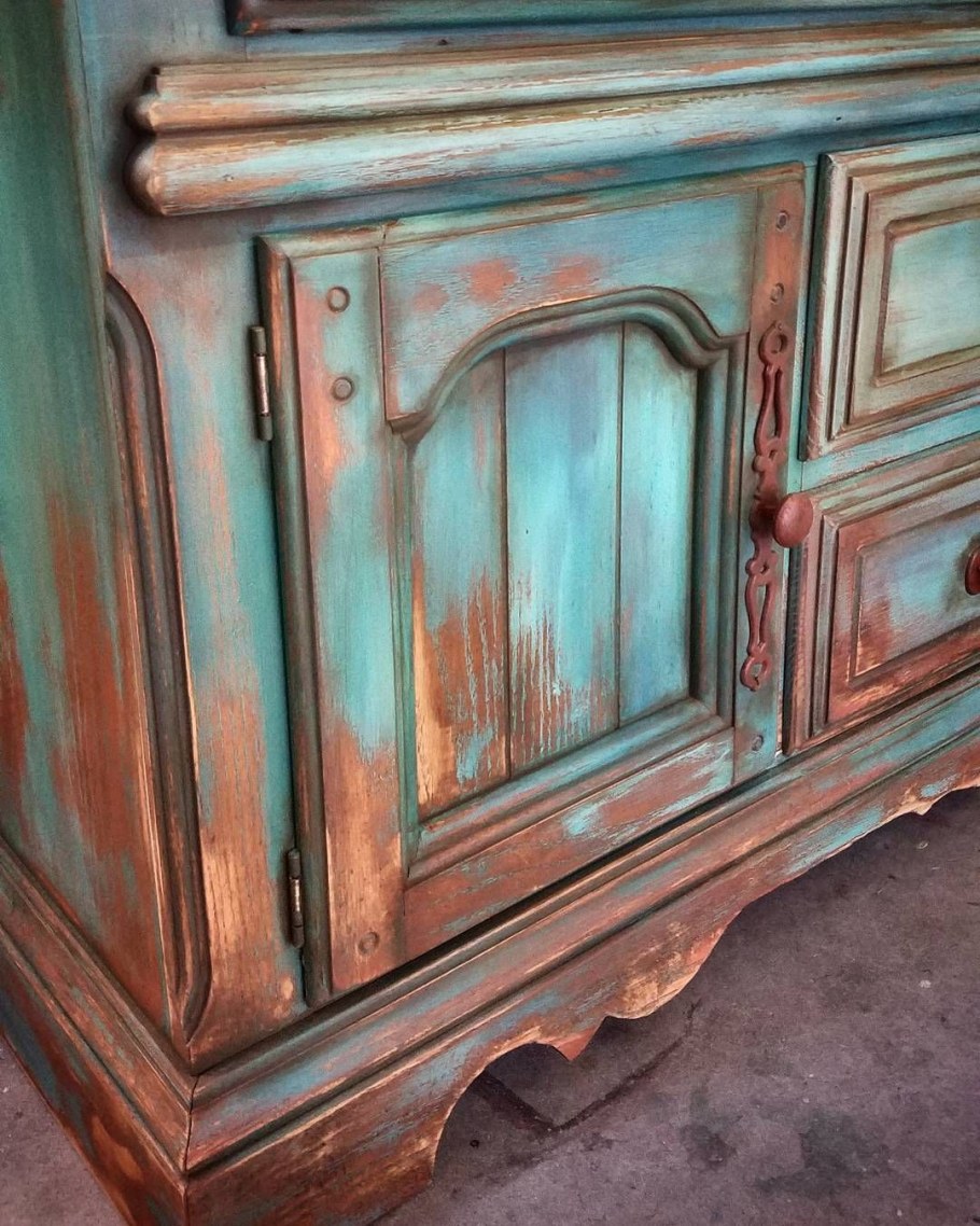 Состаривание мебели