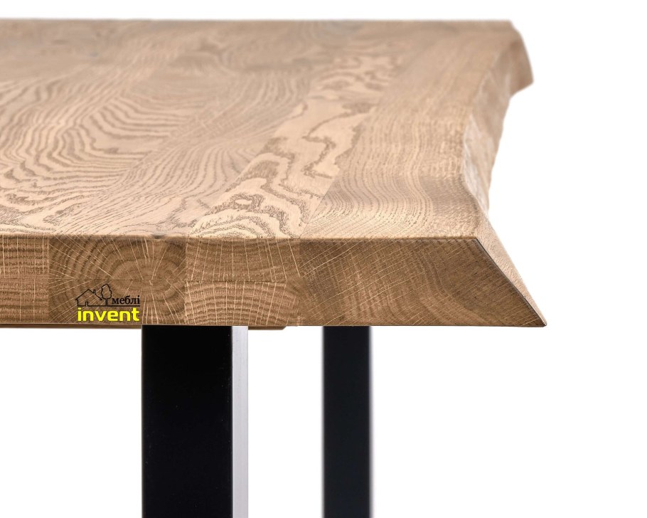 Столешница из дуба с живым краем