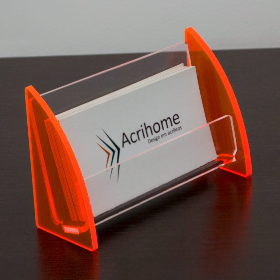 Подставка для визиток из оргстекла