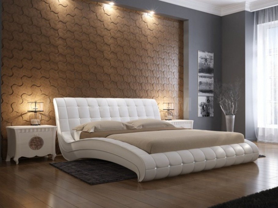 Кровать vederi White 8866 Split