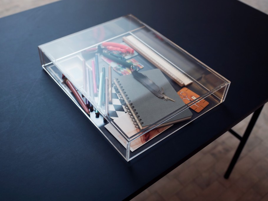 Прозрачный бокс из оргстекла