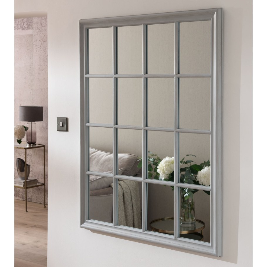 Зеркало окно квадратное