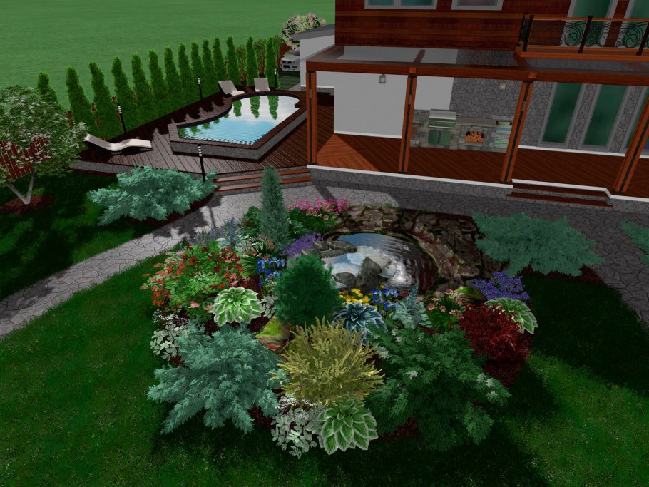 Проекты ландшафта дачного участка