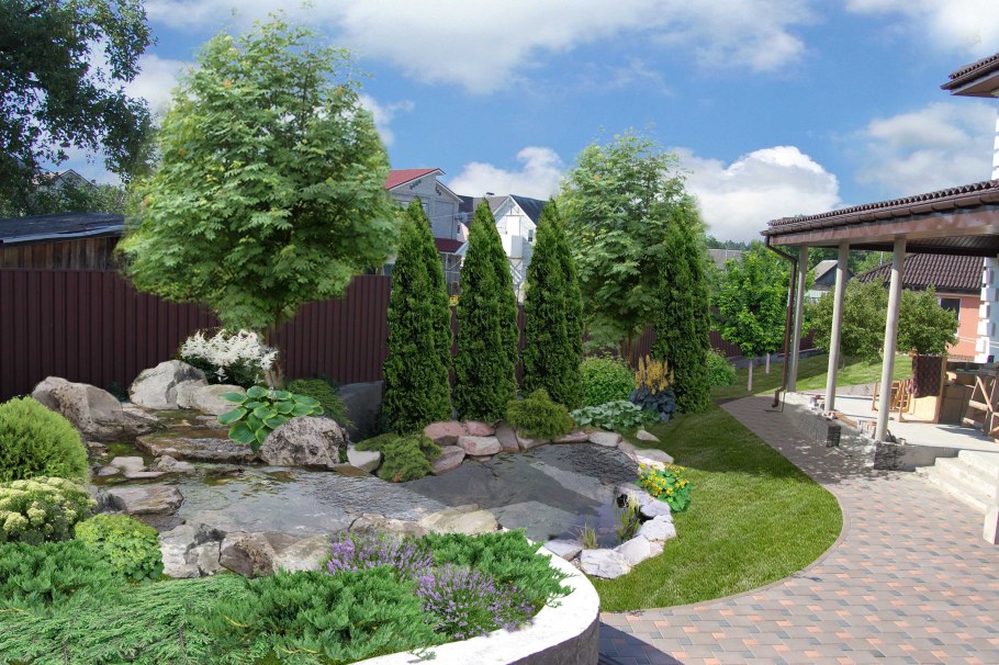 Благоустройство участка 6 соток