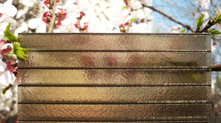 Карбогласс премиум колотый лёд бронза