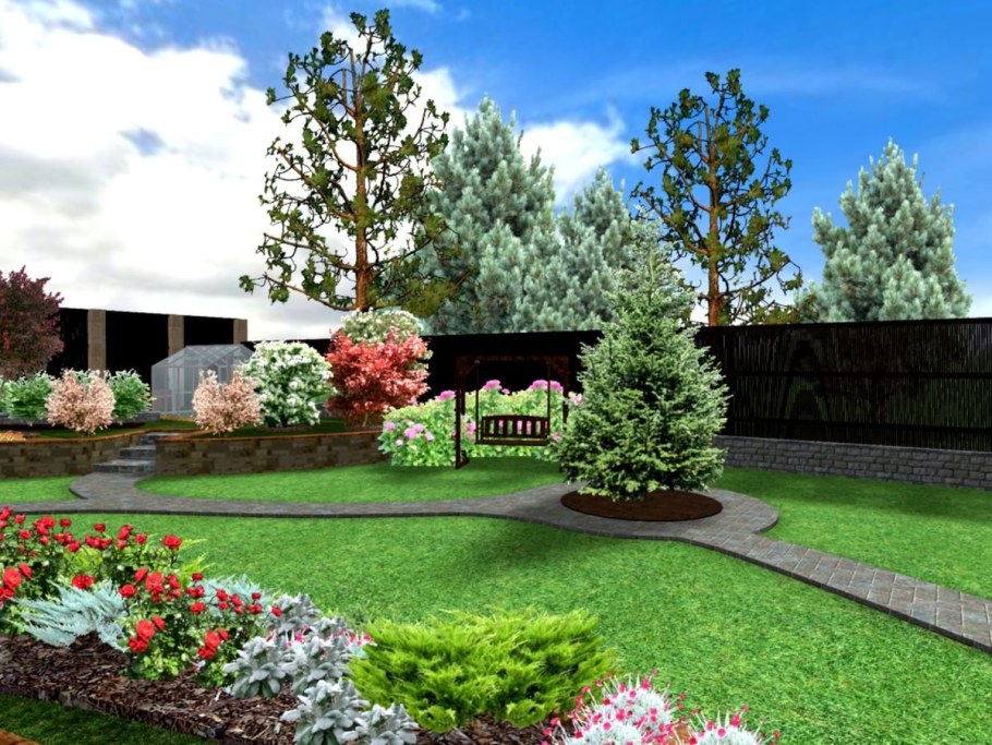 Ландшафтное проектирование участка