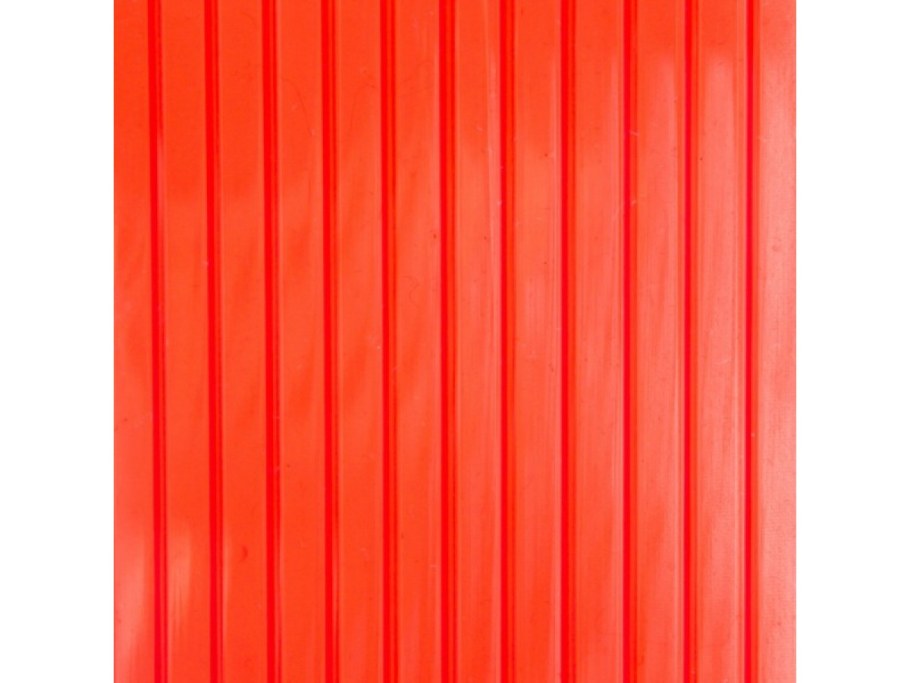 Поликарбонат сотовый красный толщ. 6мм 2100*6000мм