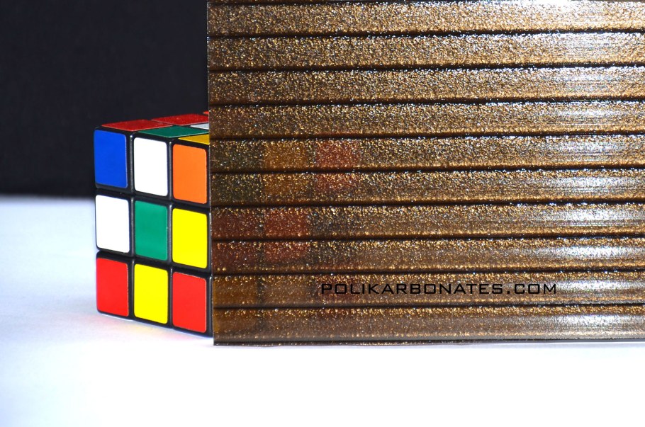 Карбогласс премиум колотый лёд бронза