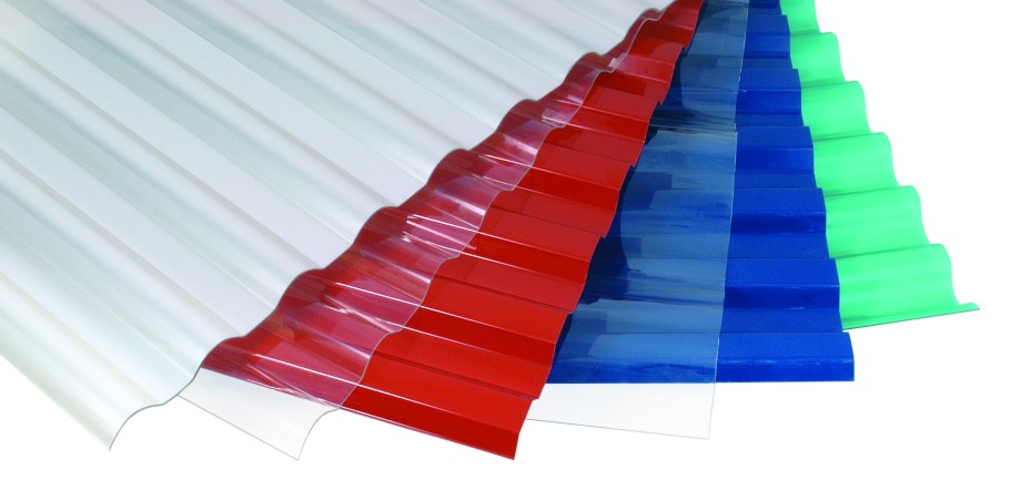 Профлист поликарбонат с-8 прозрачный 2000*1150*0,8мм Sannex