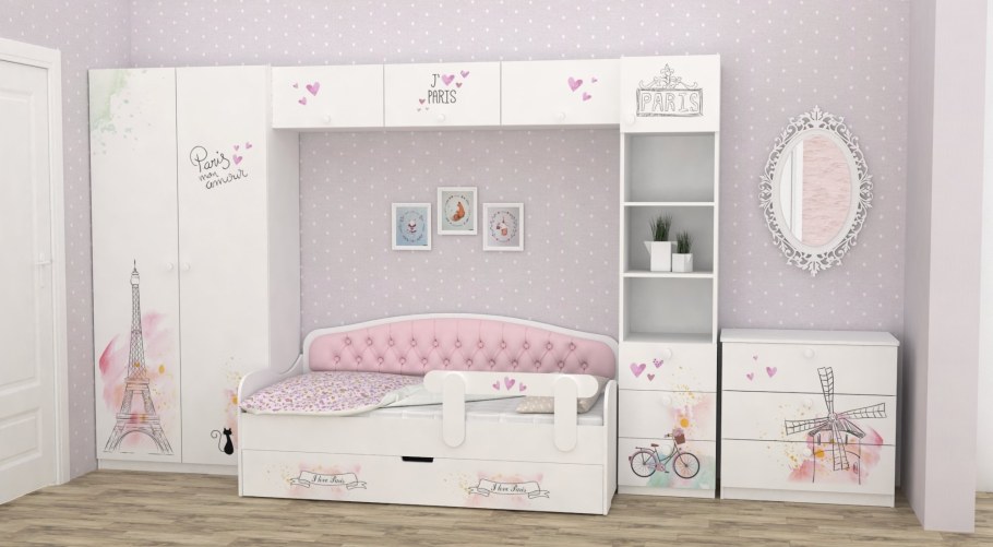 Кровать Париж Мебельвилль