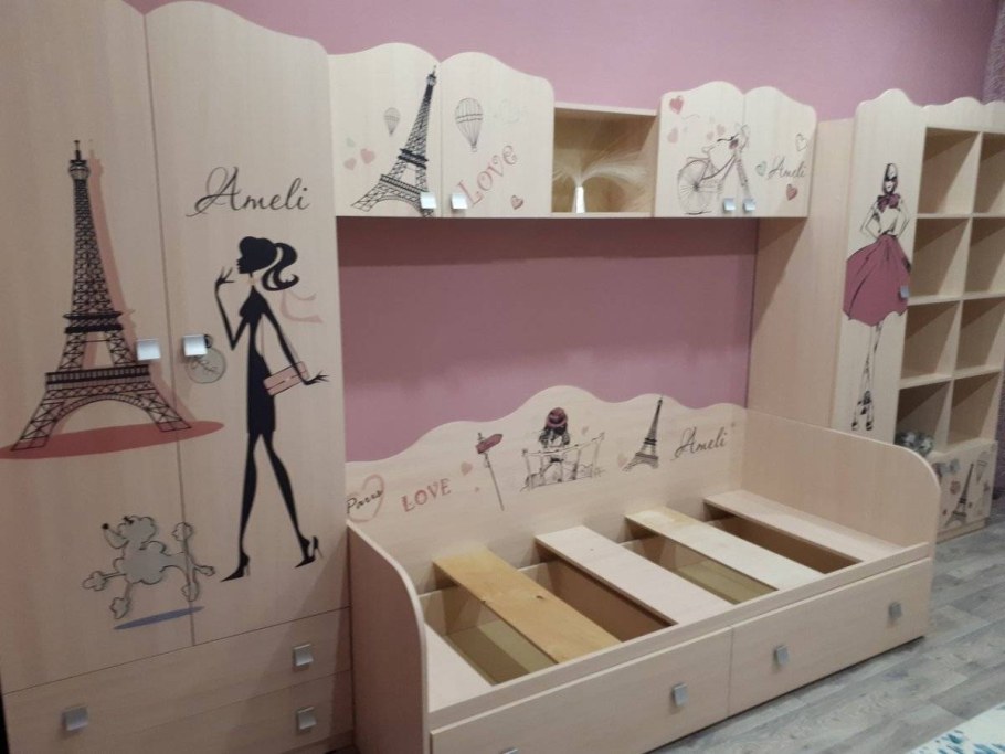 Кровать чердак Амели Мебельсон