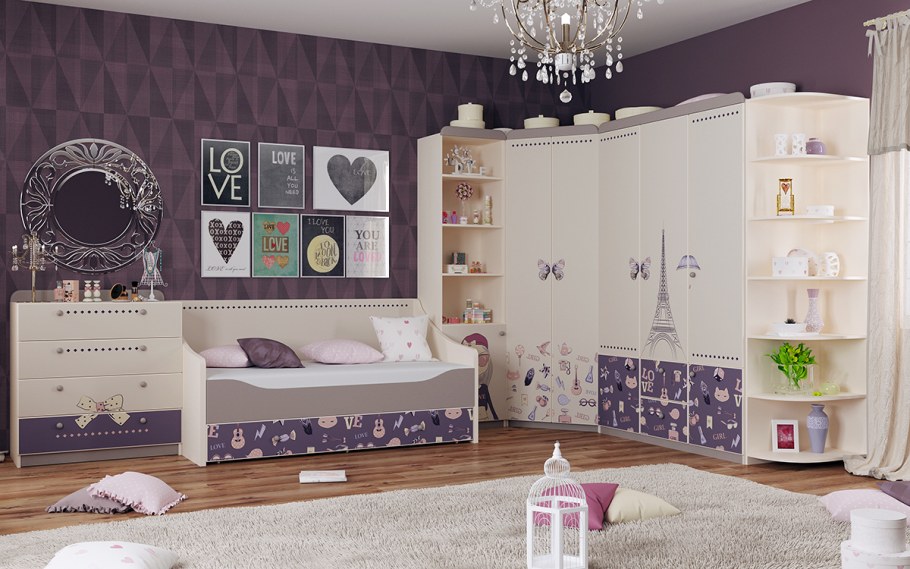 Детская мебель Париж