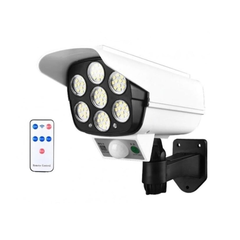 Светильник уличный на солнечной батарее YH-2178t муляж камеры