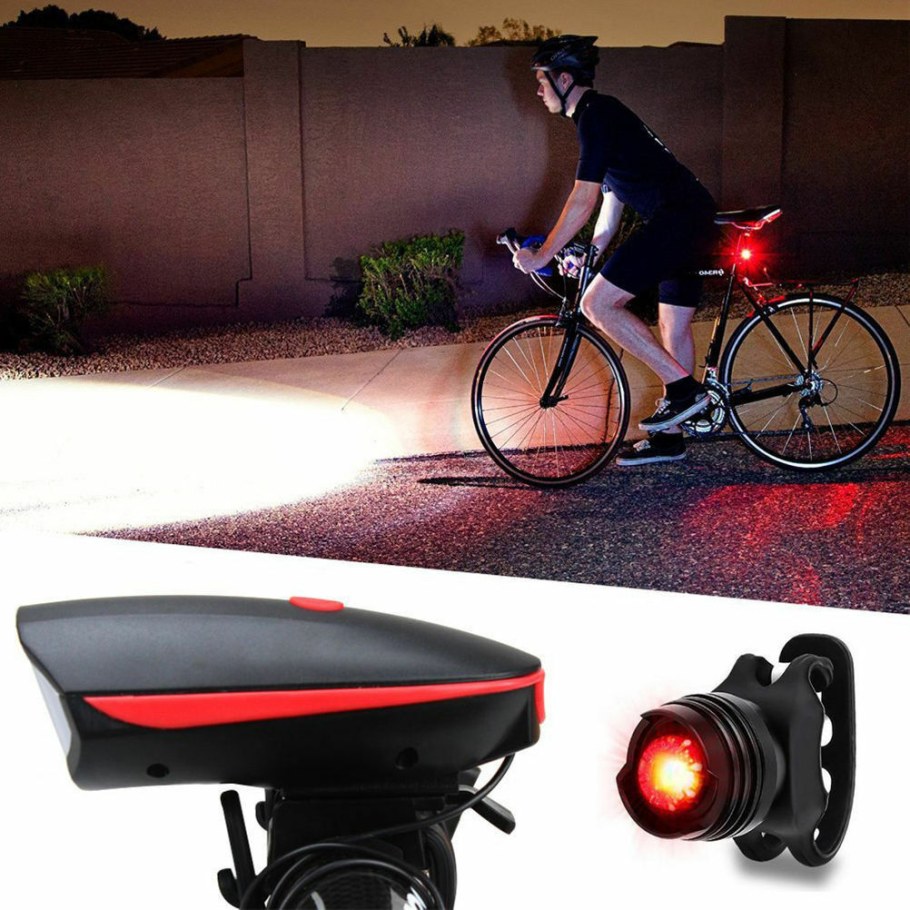 Велосипедный фонарь Speaker Bicycle Light