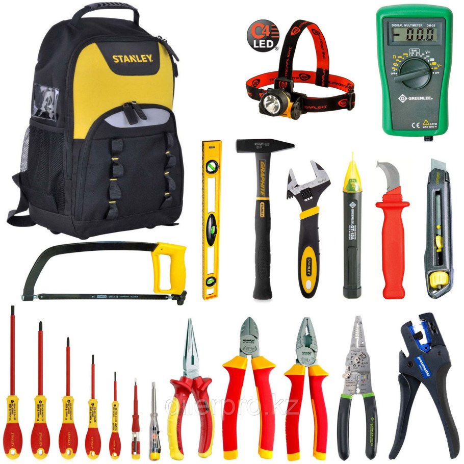 Sk-10-Prof полный набор изолированного инструмента для электрика