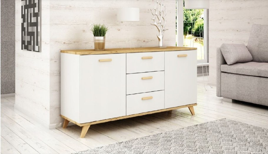Комод Сканди белый
