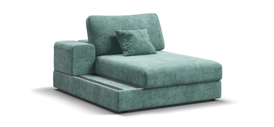 Диван-кровать Boss Modool Max шенилл Gloss минт