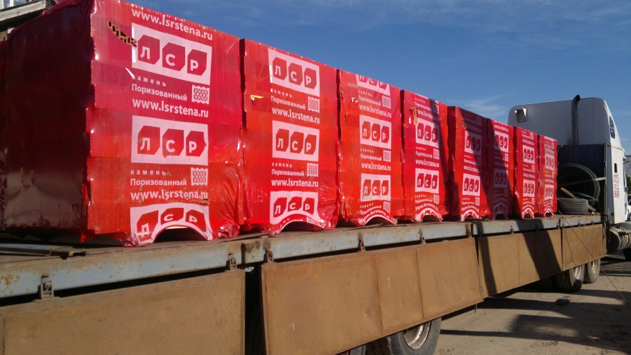 Газобетон ЛСР упаковки
