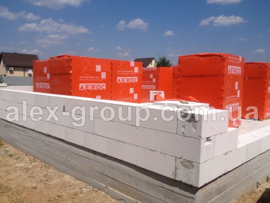 AEROC газобетонный блок d400