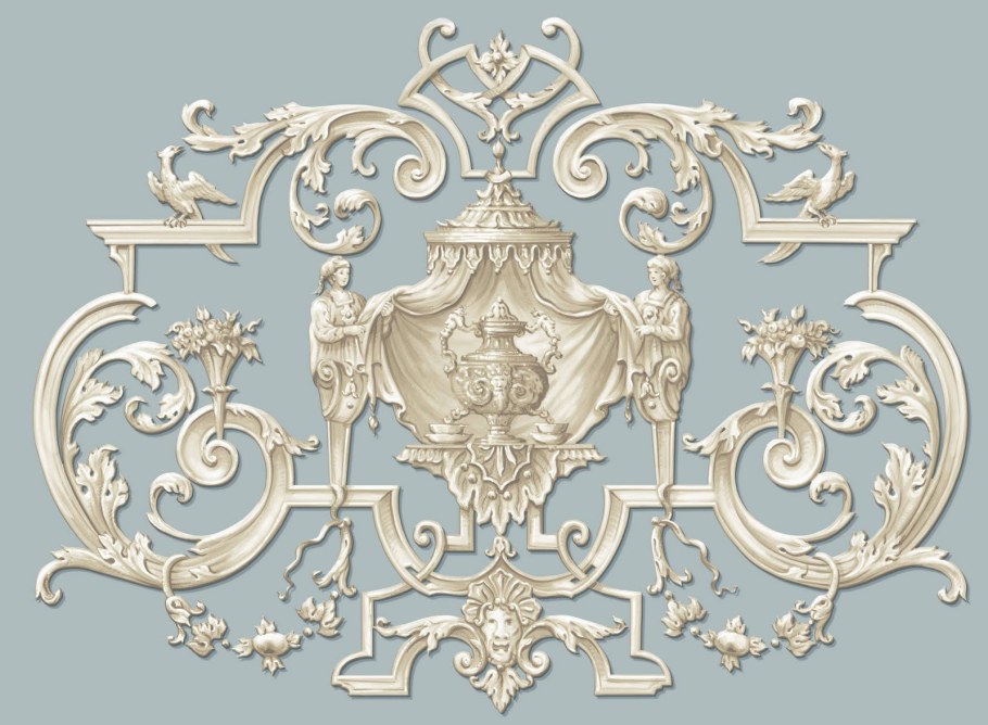 Орнамент в стиле Ампир лепнина