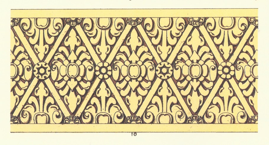 Византийский орнамент Пальметта