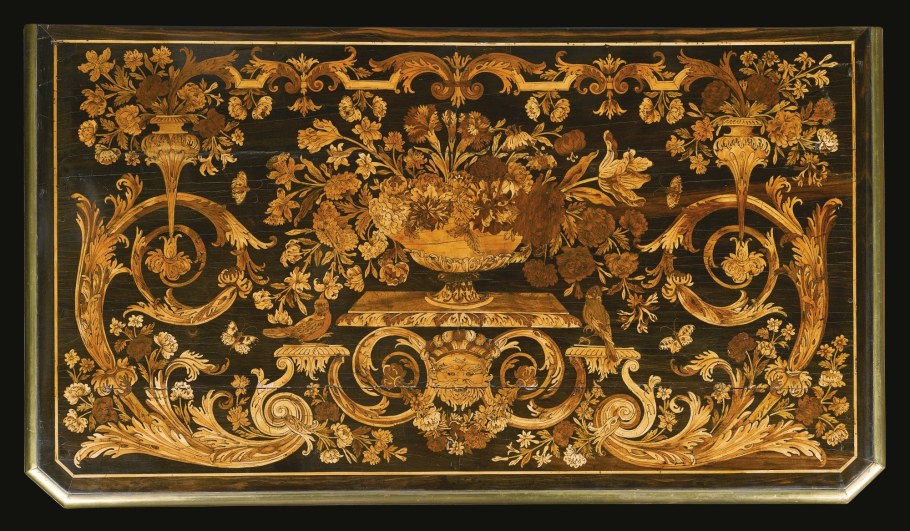 Узор в стиле Людовика 14