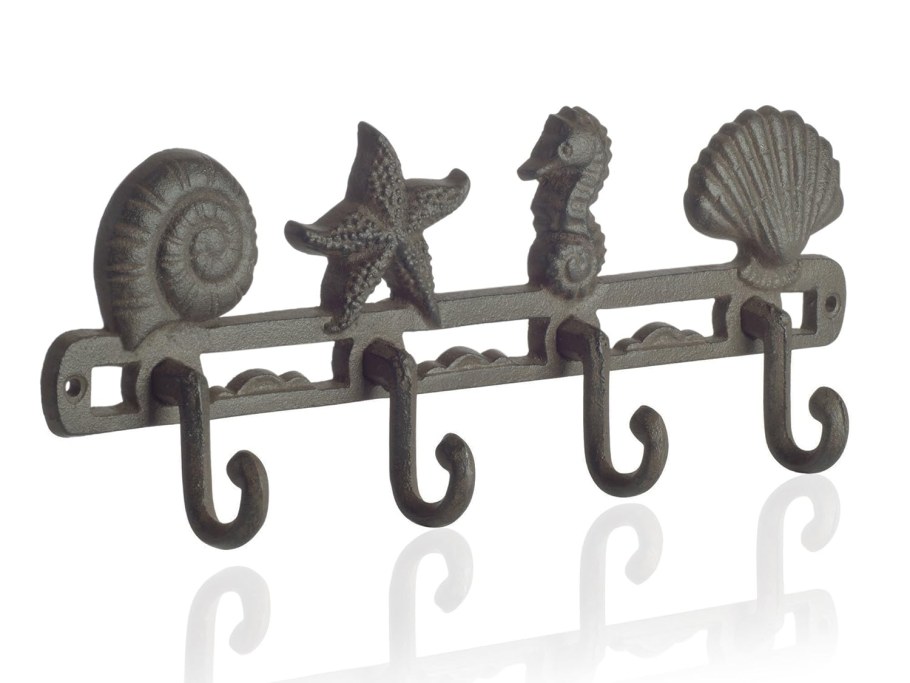 Вешалка настенная 4 крючка 310х85х180