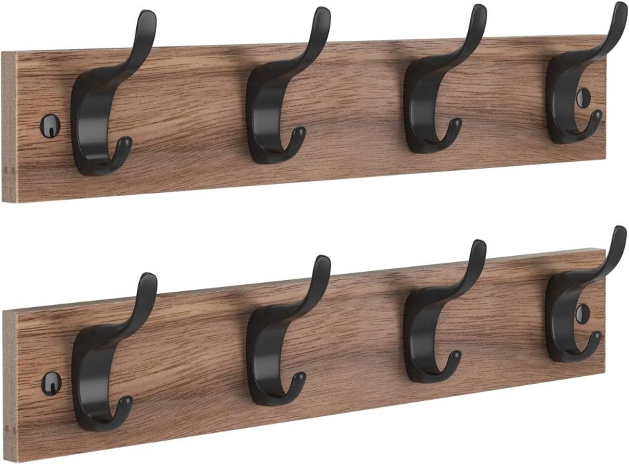 Wall Mounted Coat Rack with Hooks
