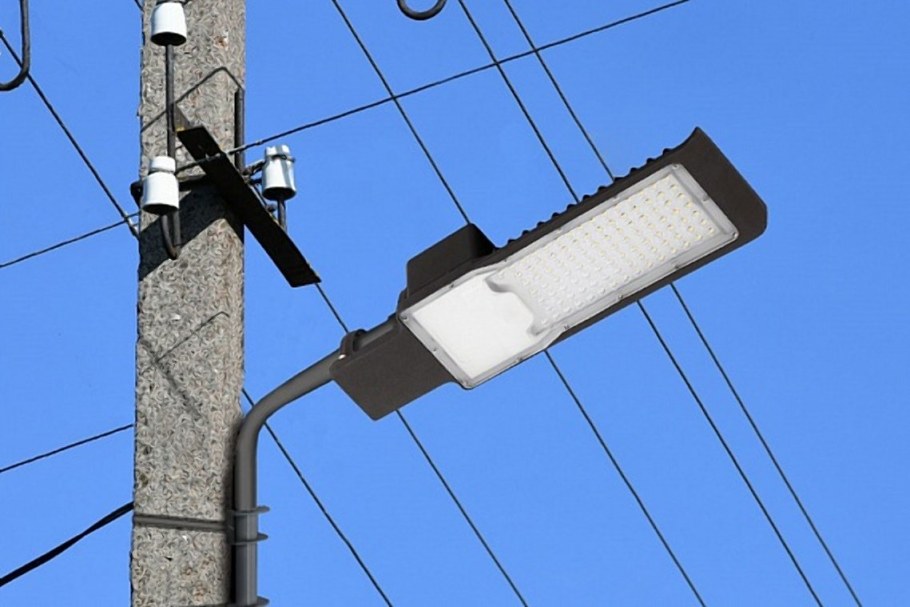 Светодиодная лампа уличного освещения на столб мощность 1000кв