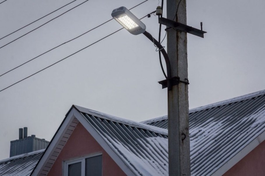 Фонарь освещения на столб