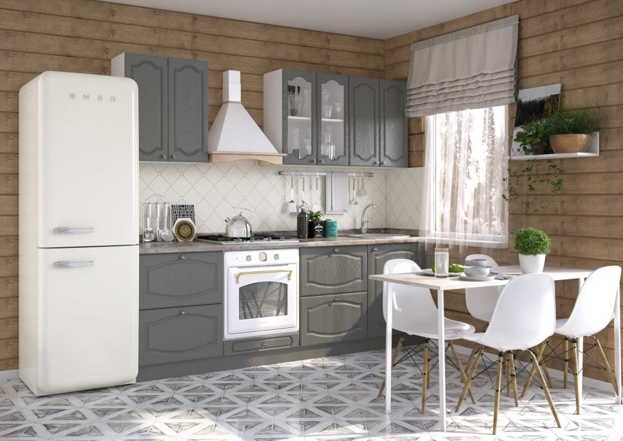 Дуб фактурный перванш кухня