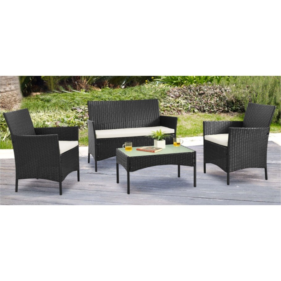 Кофейный комплект 210013a (диван, 2 кресла, стол)