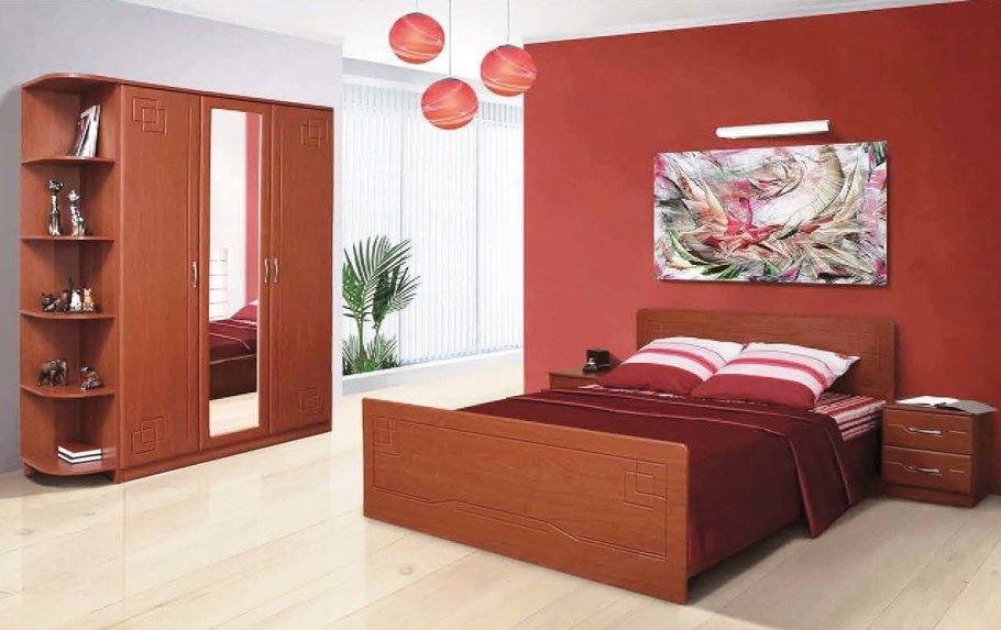 Фабрика мастер спальный гарнитур Эстер 2