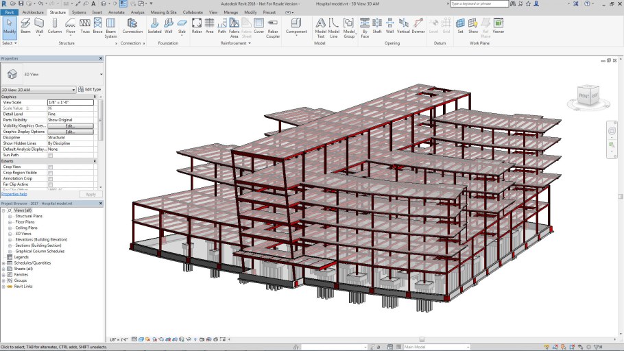 Revit Architecture здание Autodesk