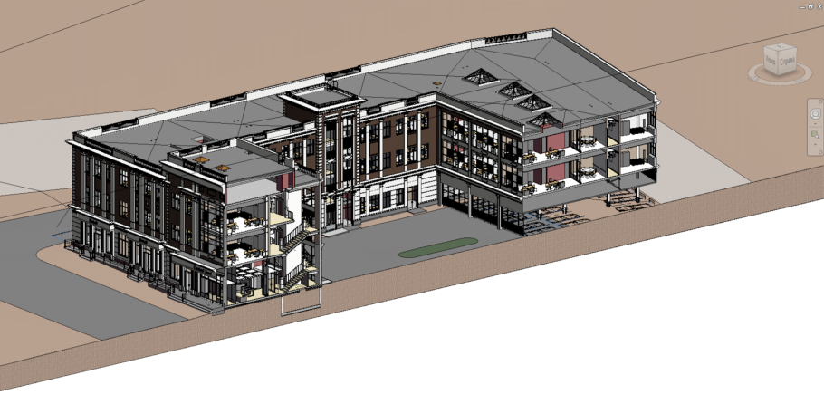 3d моделирование Revit