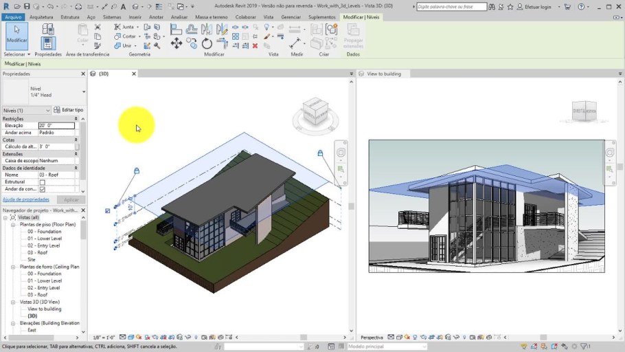 Autodesk Revit беседка