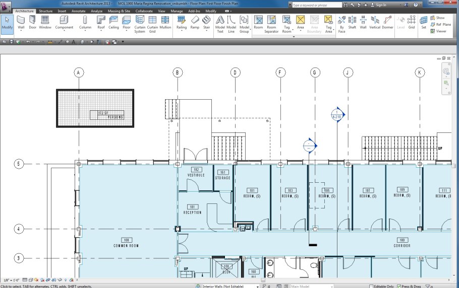 План сантехники в ревит