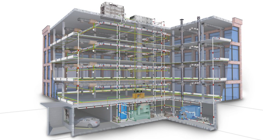 Бим моделирование водоснабжения ревит
