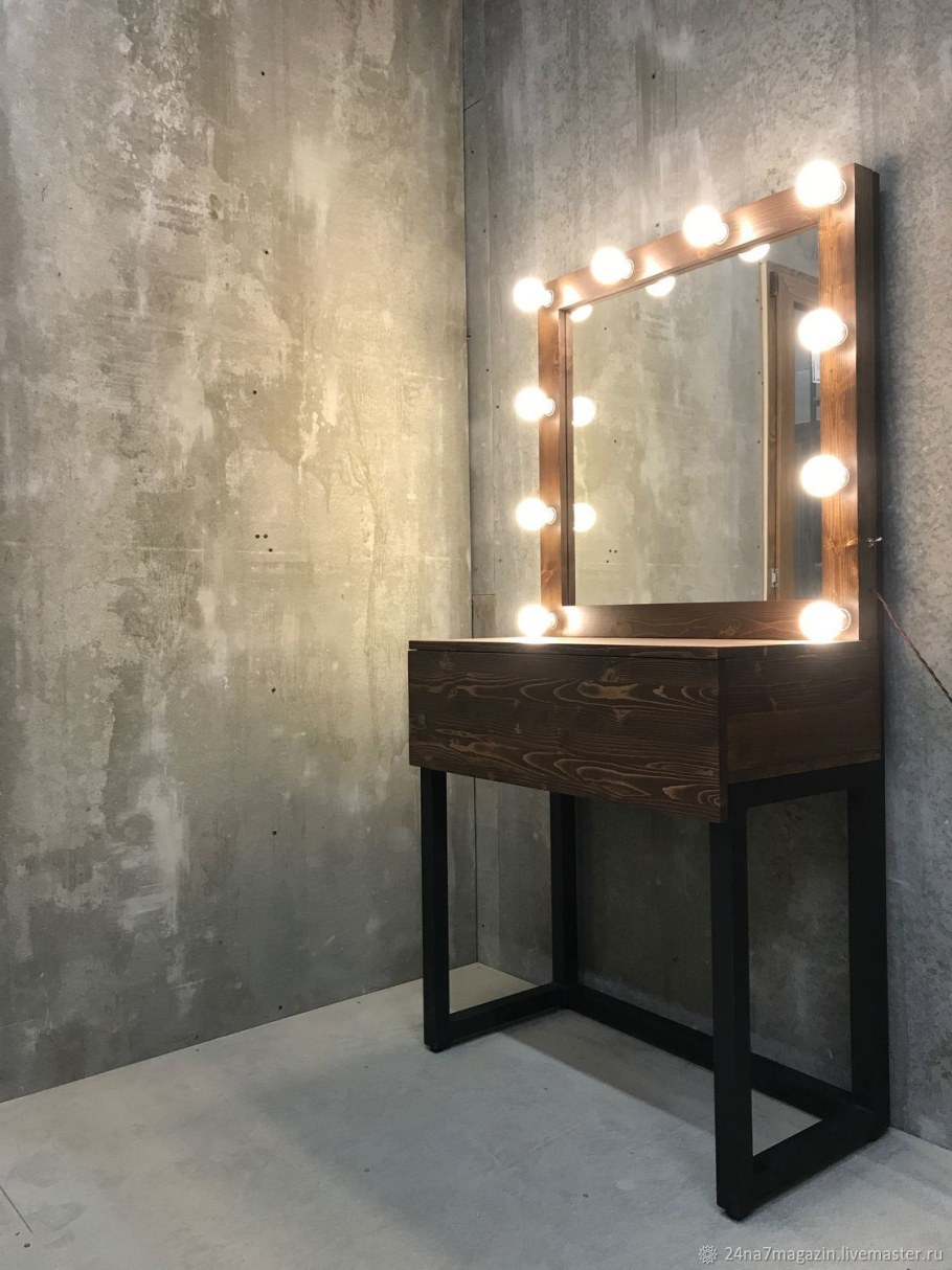 Лофт гримерный стол лофт