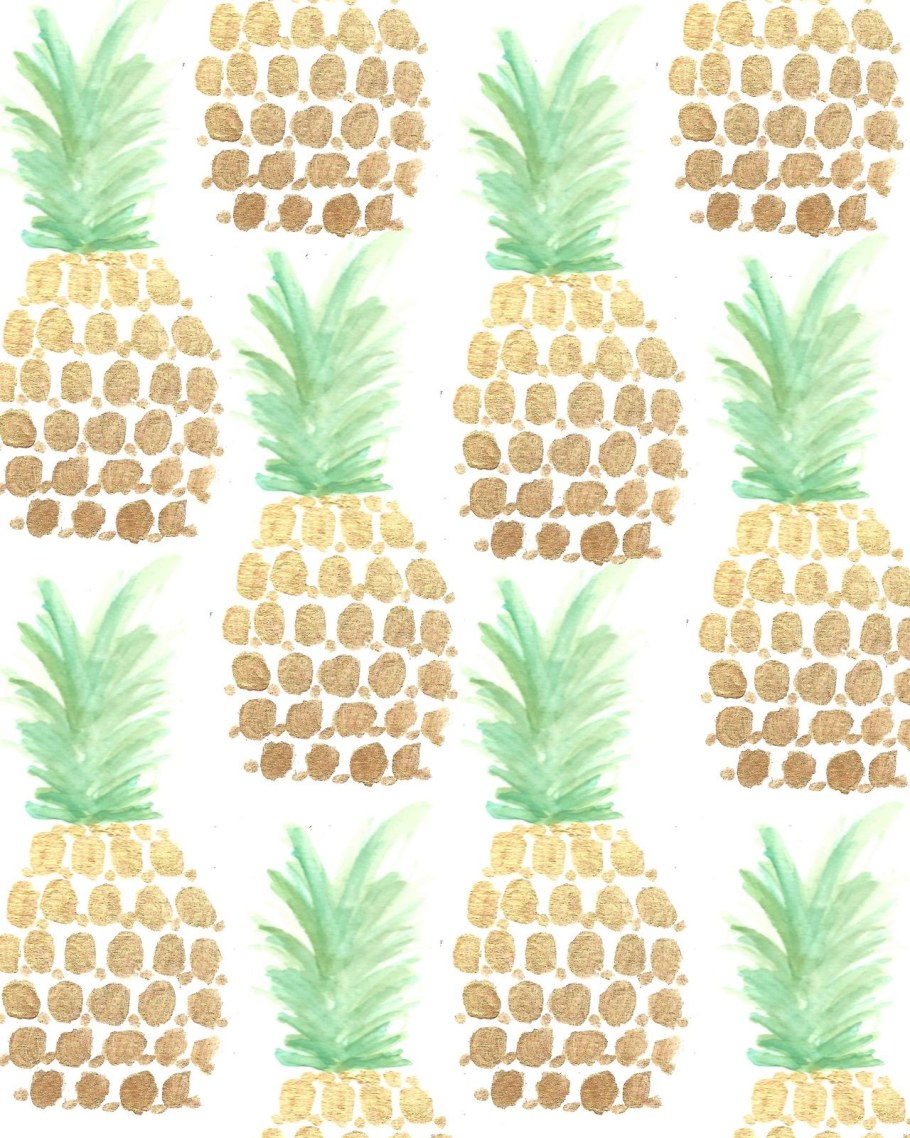 Рисование в средней группе ананас